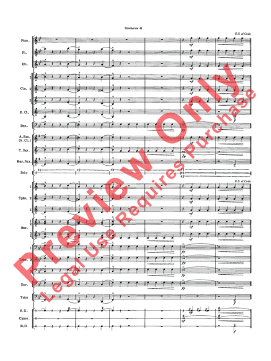 The Homeowners Guide to Making Music Concert Band scores gallery preview page 9