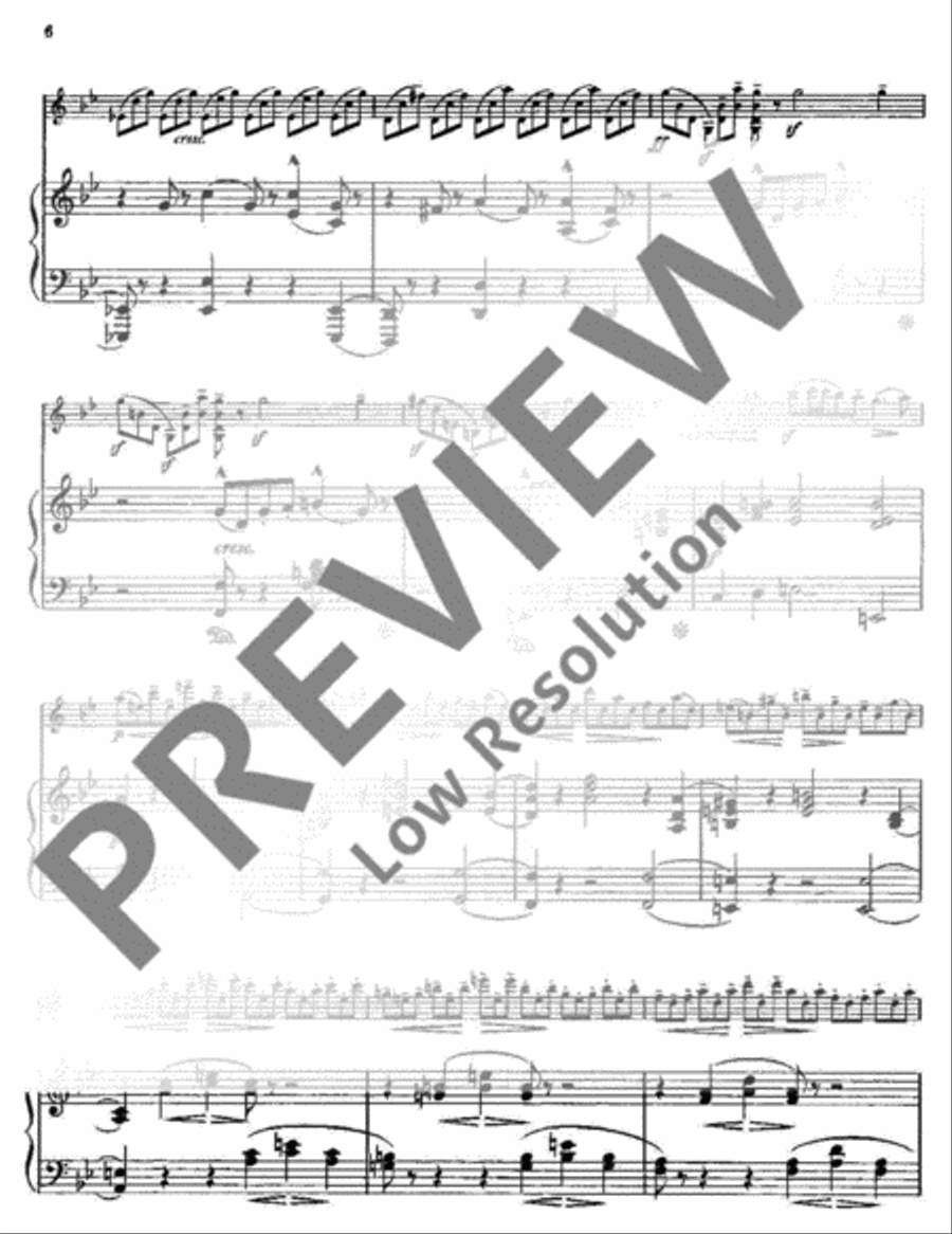 Chaconne Violin Solo scores gallery preview page 7