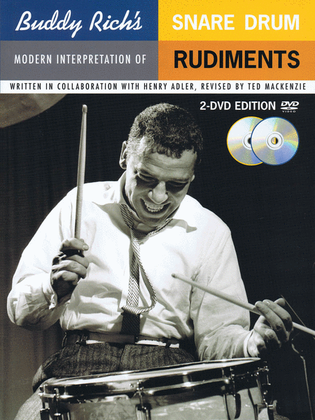 Book cover for Buddy Rich's Modern Interpretation of Snare Drum Rudiments