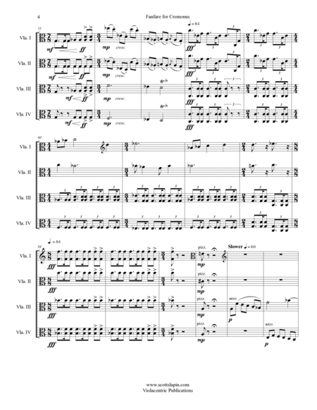 Music for Multiple Violas or Viola Quartet: Book 2