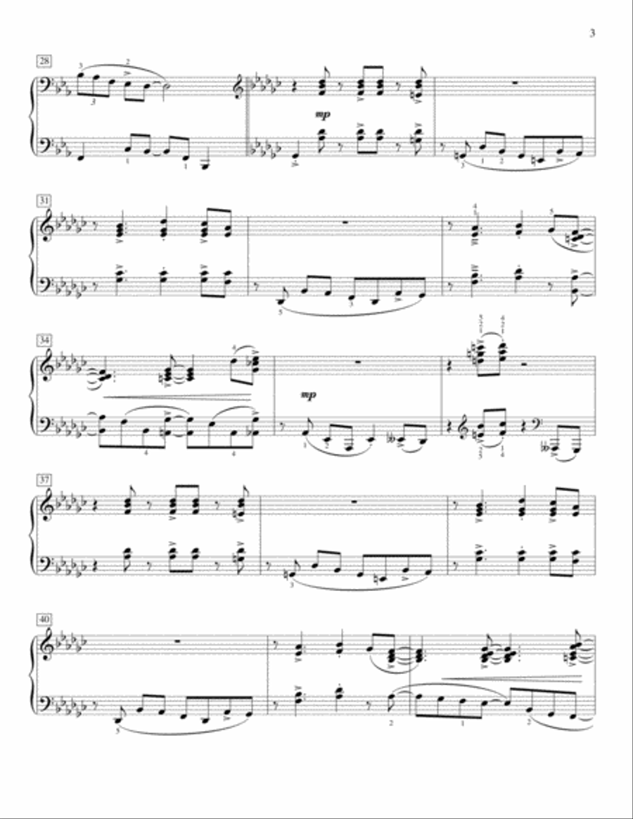The Way You Look Tonight Piano Method scores gallery preview page 3