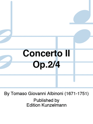 Book cover for Concerto 2 Op. 2/4