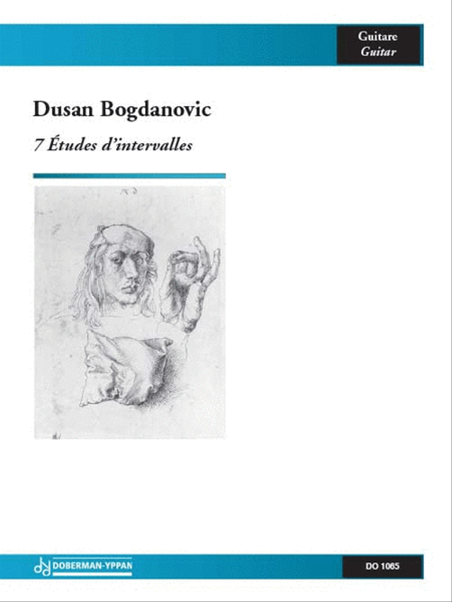 7 Études d’intervalles 7 Études d’intervalles Classical Guitar scores gallery preview page 1