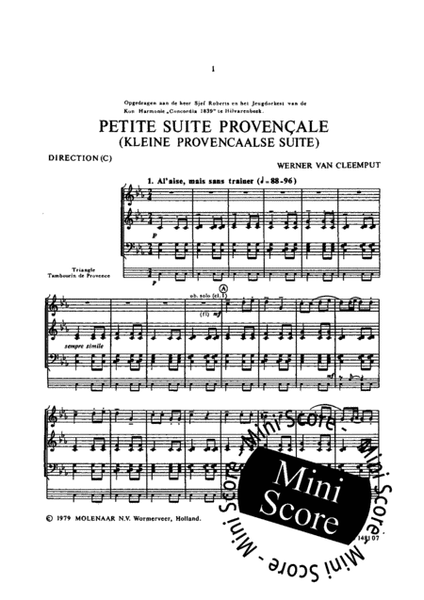 Petite Suite Provencale image number null