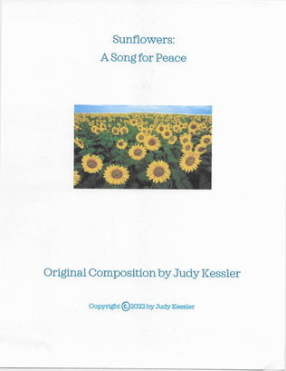 Book cover for Sunflowers: A Song for Peace