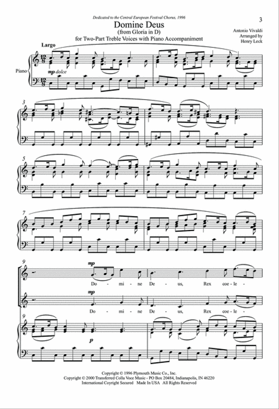 Domine Deus Domine Deus SA scores gallery preview page 3