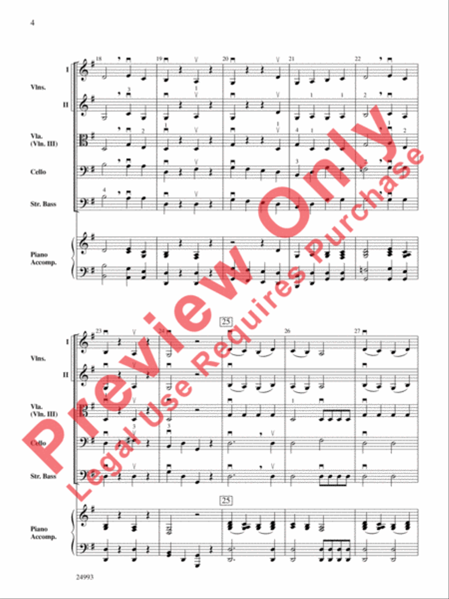 There Stands a Little Man Orchestra scores gallery preview page 5