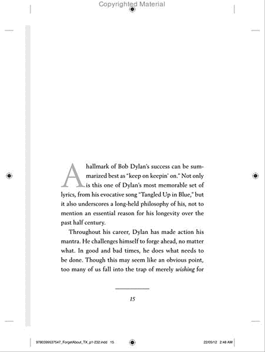 Forget About Today Guitar scores gallery preview page 16