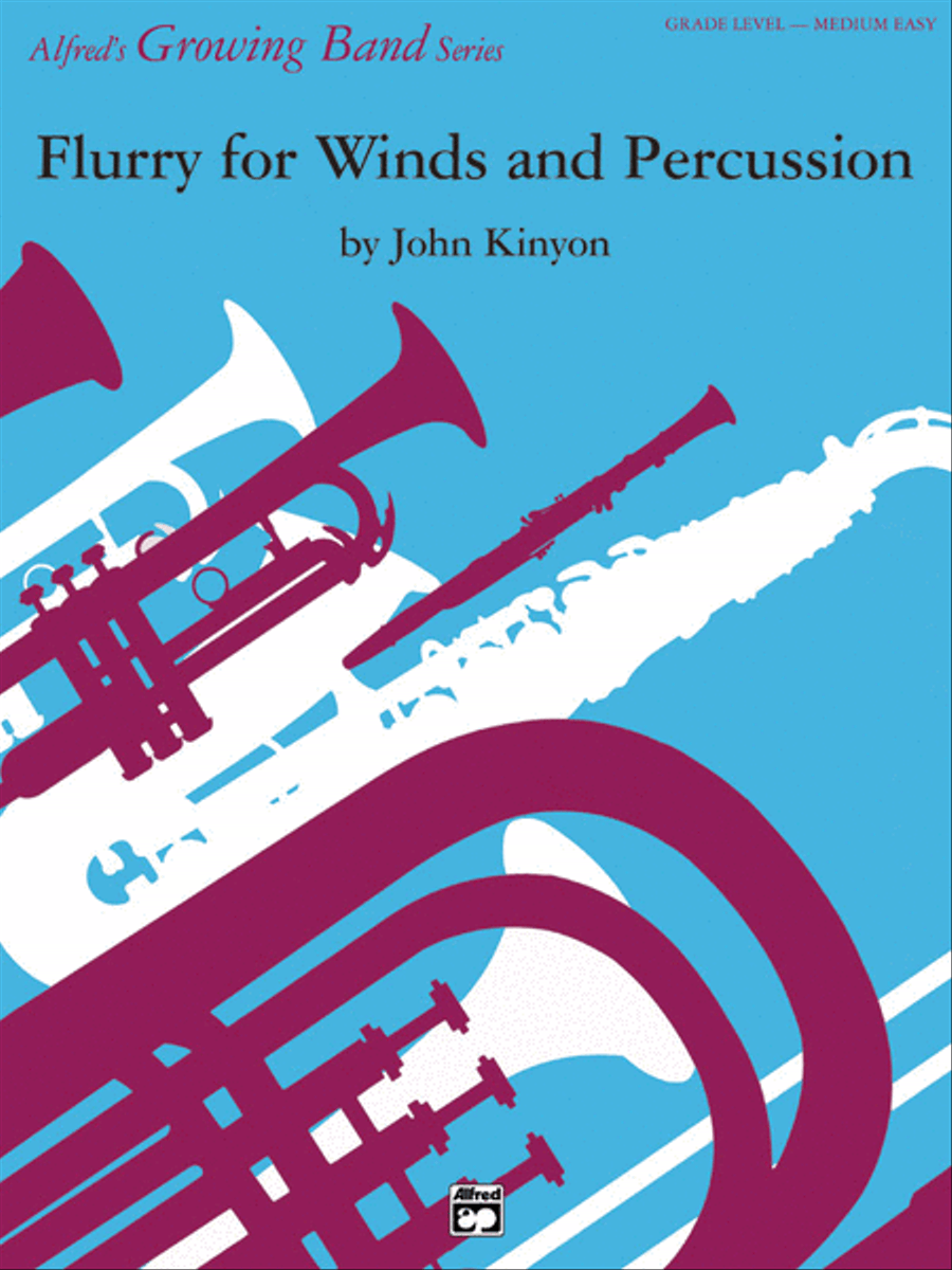 Flurry for Winds and Percussion Concert Band scores gallery preview page 1