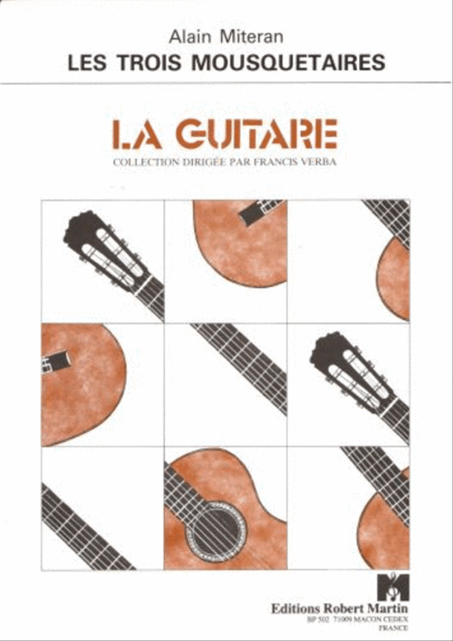 Les 3 mousquetaires Guitar scores gallery preview page 1