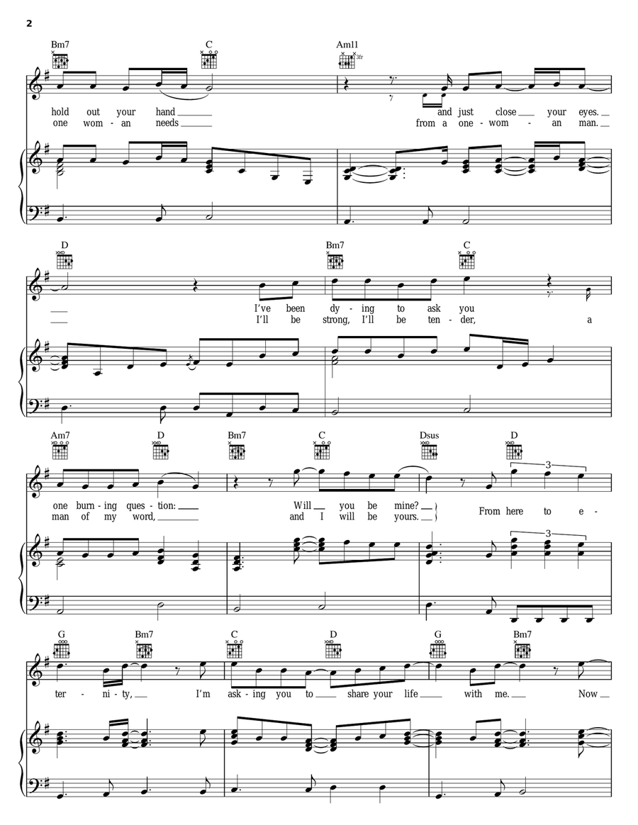 From Here To Eternity Piano, Vocal, Guitar scores gallery preview page 2