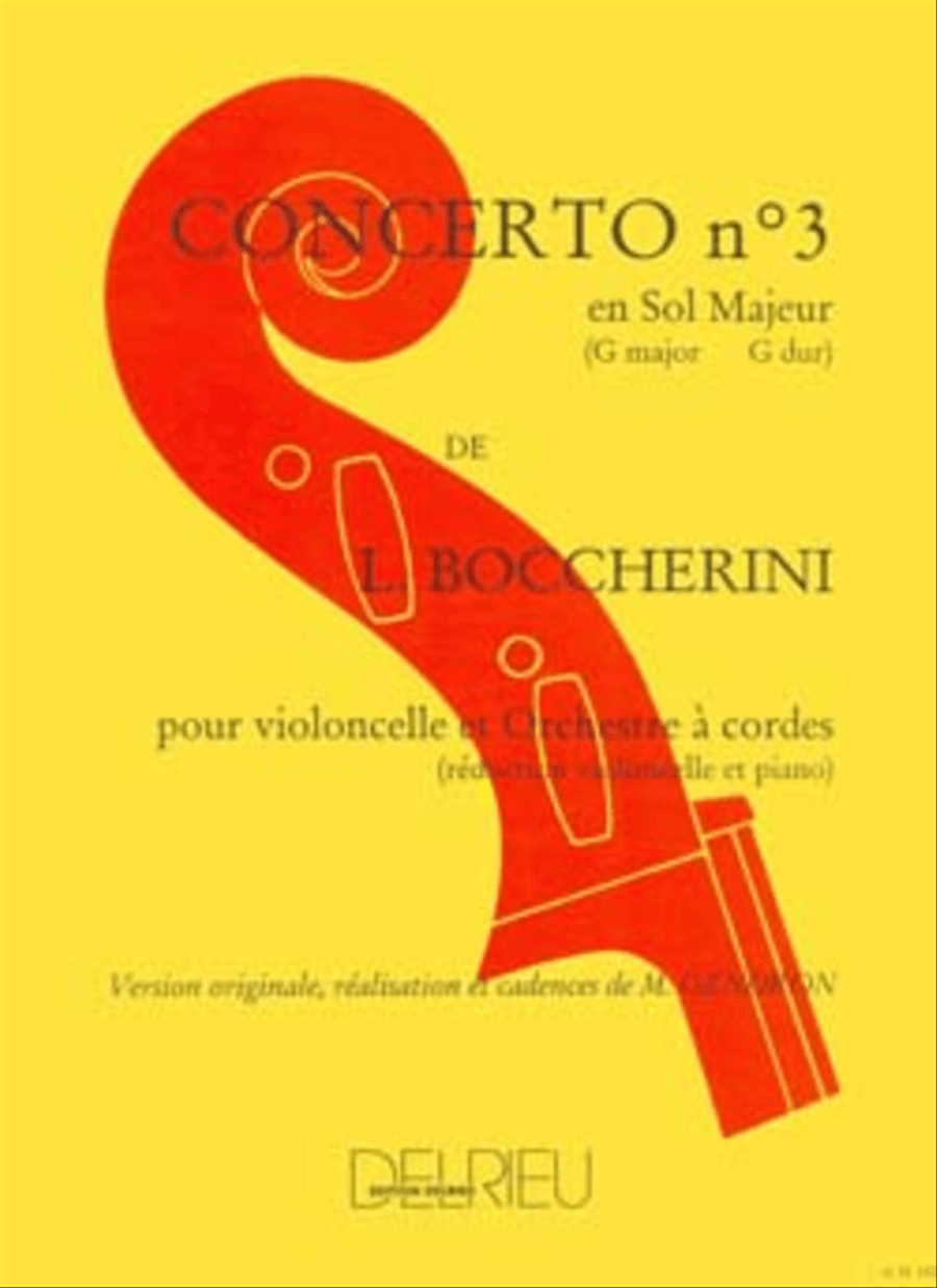 Concerto no. 3 en Sol maj. G480 no. 7
