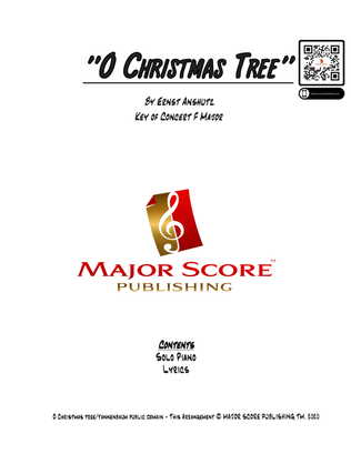 O Christmas Tree - Solo Piano - F Major