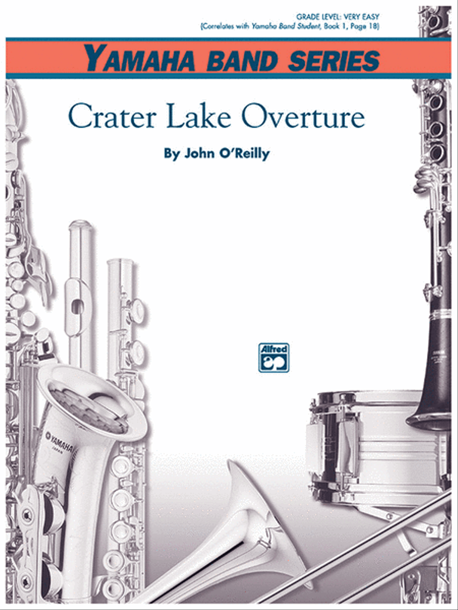 Crater Lake Overture Crater Lake Overture Concert Band scores gallery preview page 1