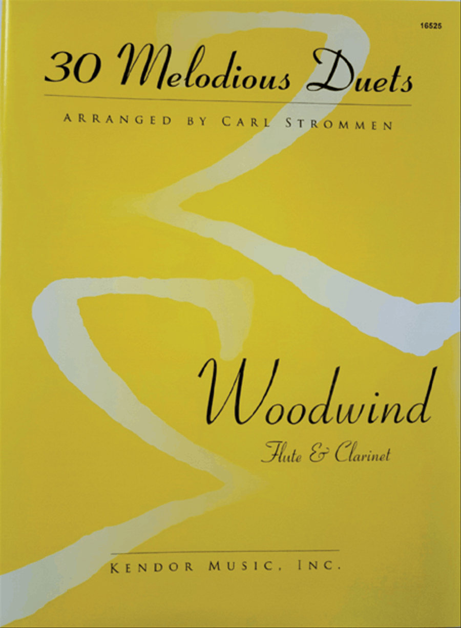 30 Melodious Duets -Flute & Clarinet