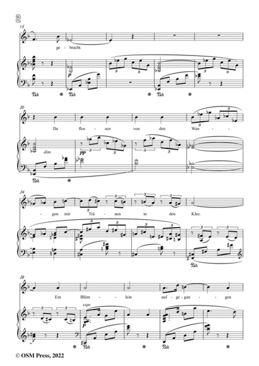 Richard Strauss-Ich wollt ein Straußlein binden,in F Major,Op.68 No.2,for Voice and Piano