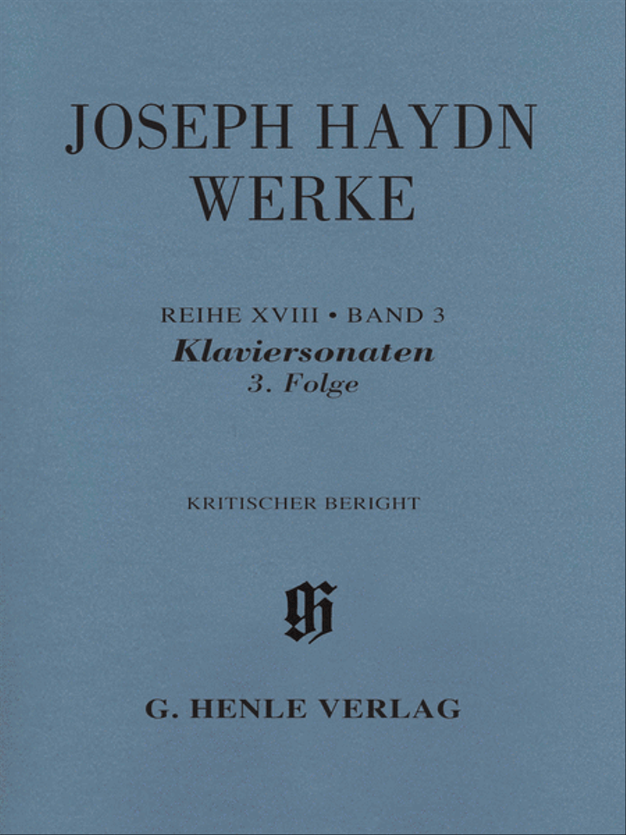 Piano Sonatas, 3rd sequence Piano Solo scores gallery preview page 1