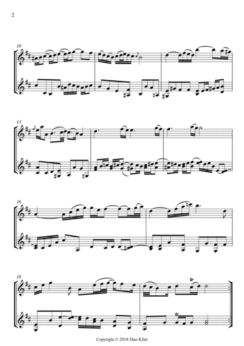 Bach - Air (Violin Duet)