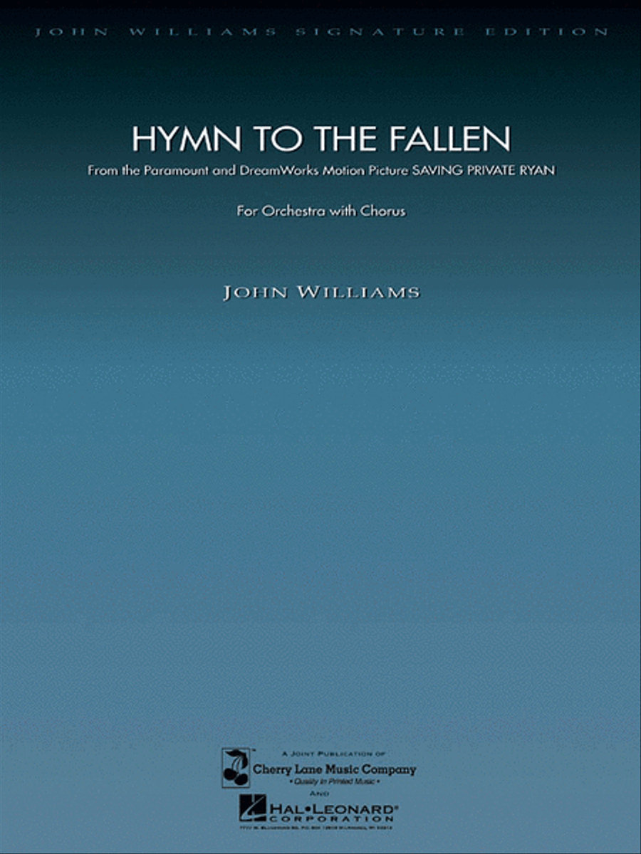 Hymn to the Fallen (from Saving Private Ryan) Choir scores gallery preview page 1