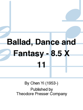 Book cover for Ballad, Dance, and Fantasy