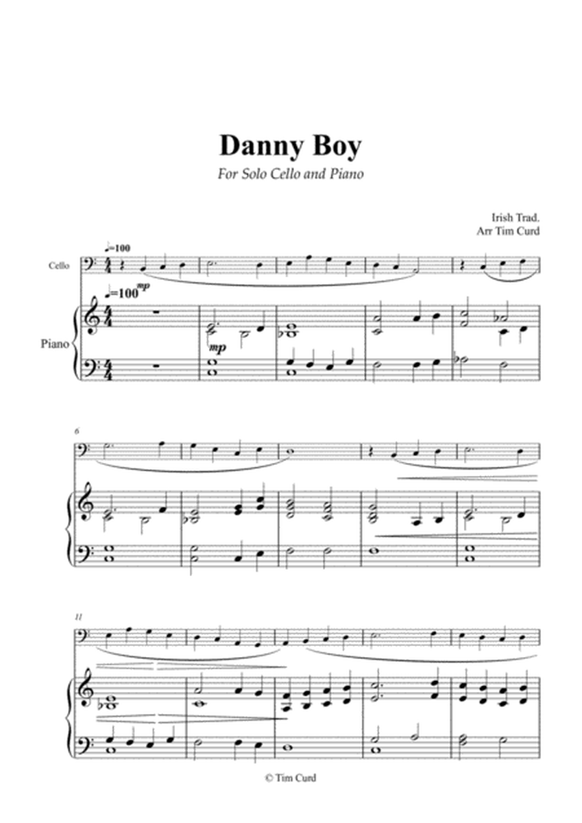 Danny Boy for Solo Cello and Piano image number null