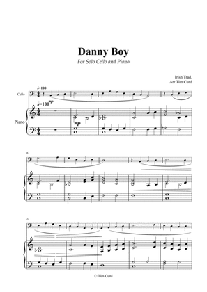Danny Boy for Solo Cello and Piano