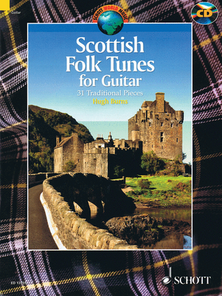 Book cover for Scottish Folk Tunes for Guitar