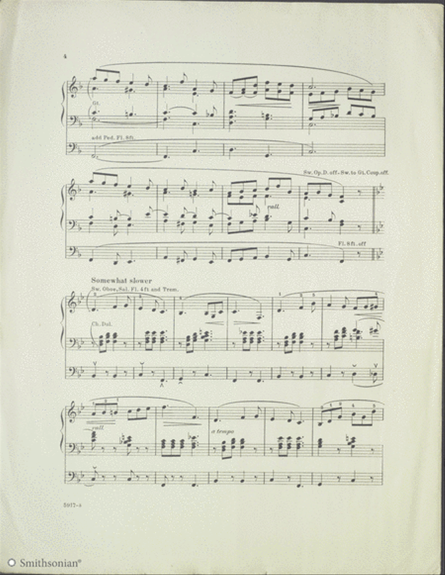 Morning Prelude Organ Solo scores gallery preview page 3