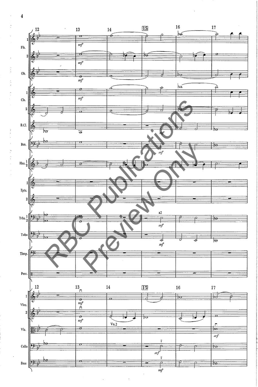 Gloria And Alleluia Gloria And Alleluia Full Orchestra scores gallery preview page 5
