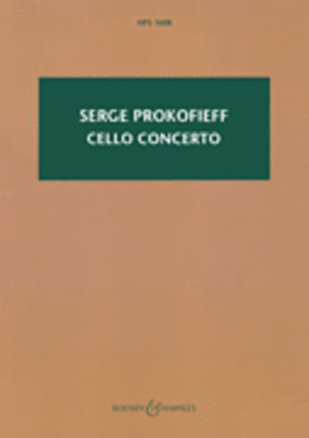 Cello Concerto In E Minor, Op. 58