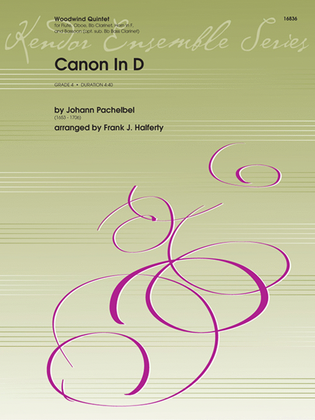 Book cover for Canon In D