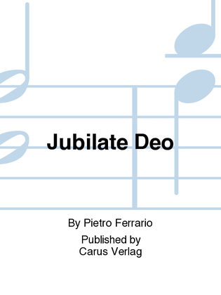 Jubilate Deo