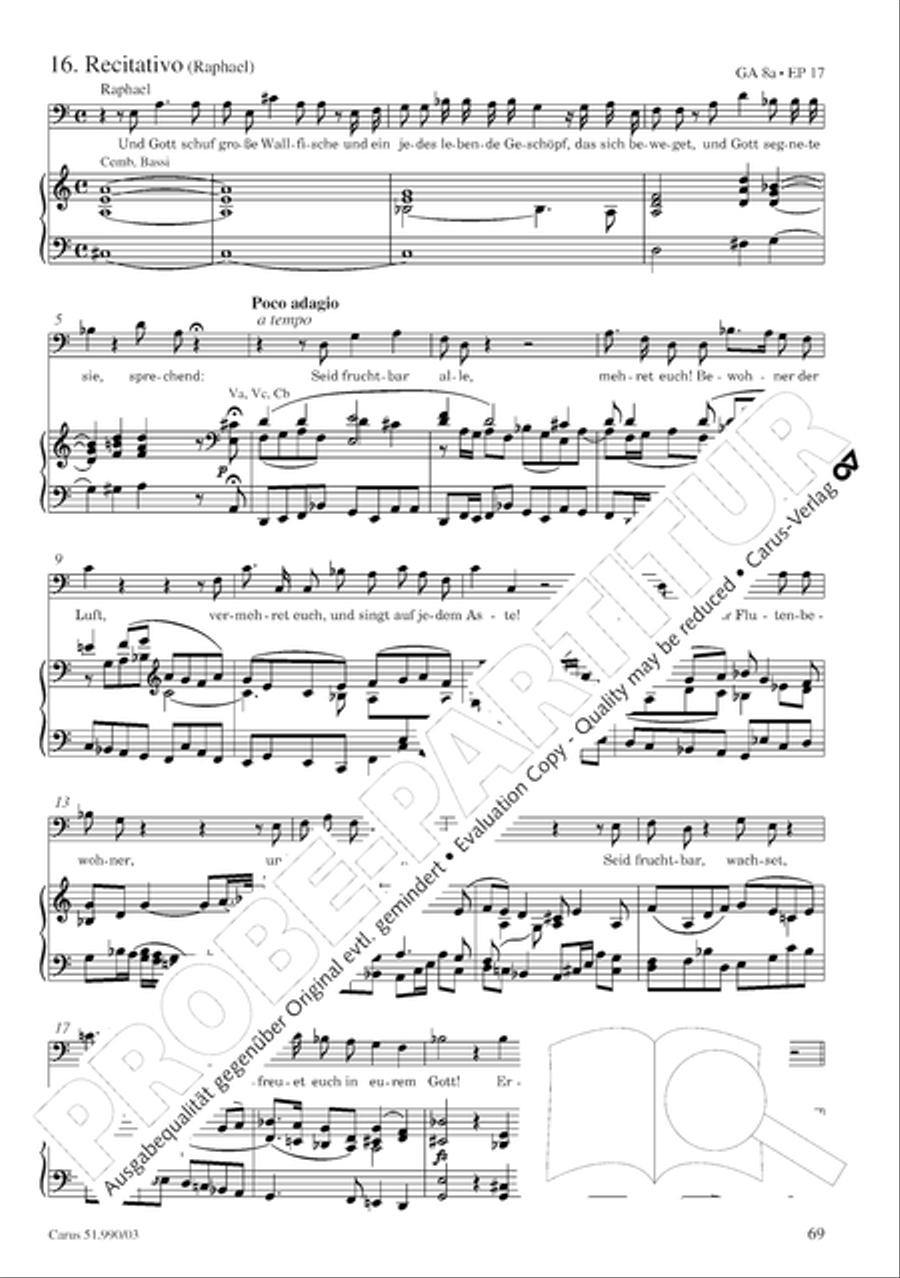 The Creation (Die Schopfung) The Creation (Die Schopfung) 4-Part scores gallery preview page 72