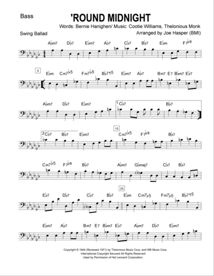 Round Midnight Round Midnight Jazz Ensemble scores gallery preview page 2