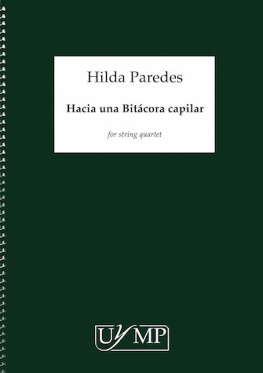 Hacia Una Bitacora Capilar String Quartet scores gallery preview page 1