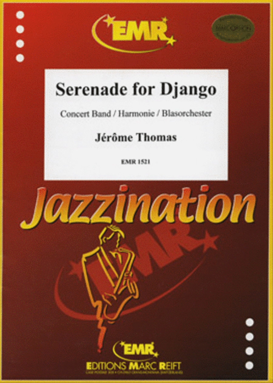 Serenade for Django Concert Band scores gallery preview page 1