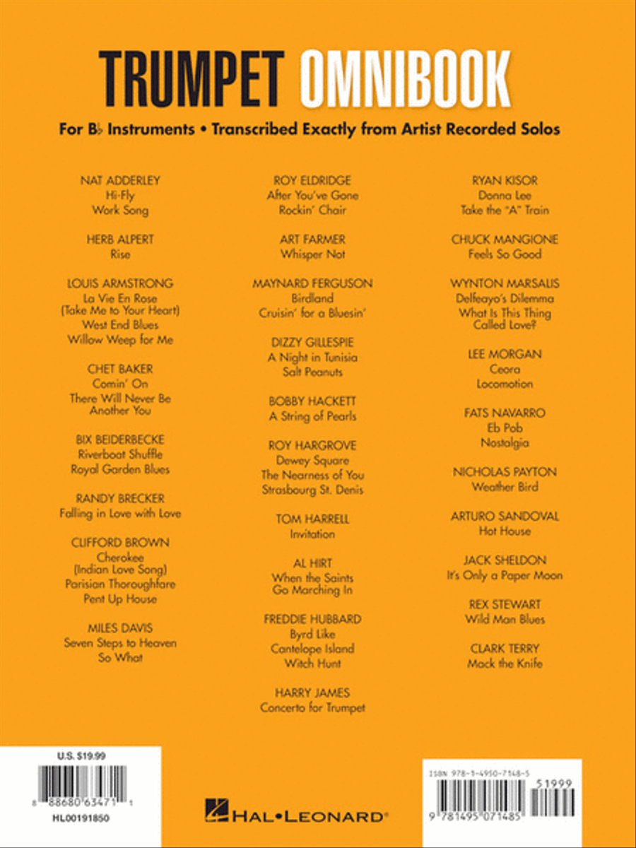Trumpet Omnibook Trumpet scores gallery preview page 6