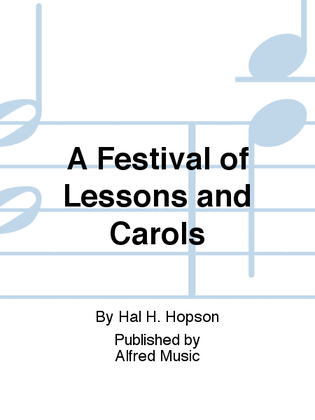 Book cover for A Festival of Lessons and Carols