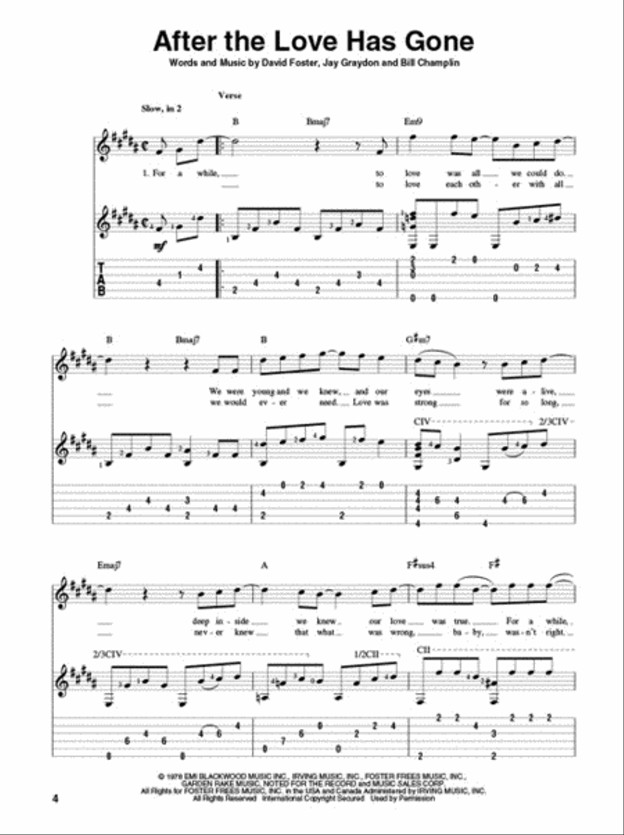100 Most Beautiful Songs Ever Electric Guitar scores gallery preview page 2
