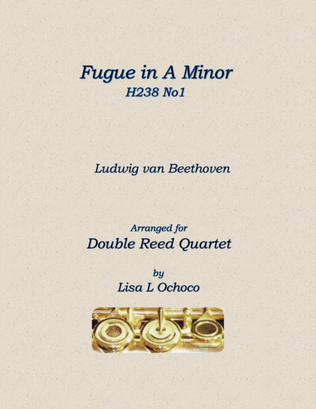 Fugue H238 No1 for Double Reed Quartet (2O, 2B)
