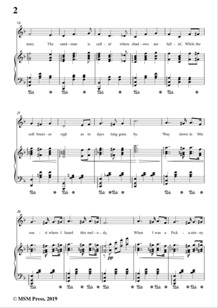 John Valentine Eppel-Missouri Waltz,in F Major,for Voice and Piano Voice Solo scores gallery preview page 4