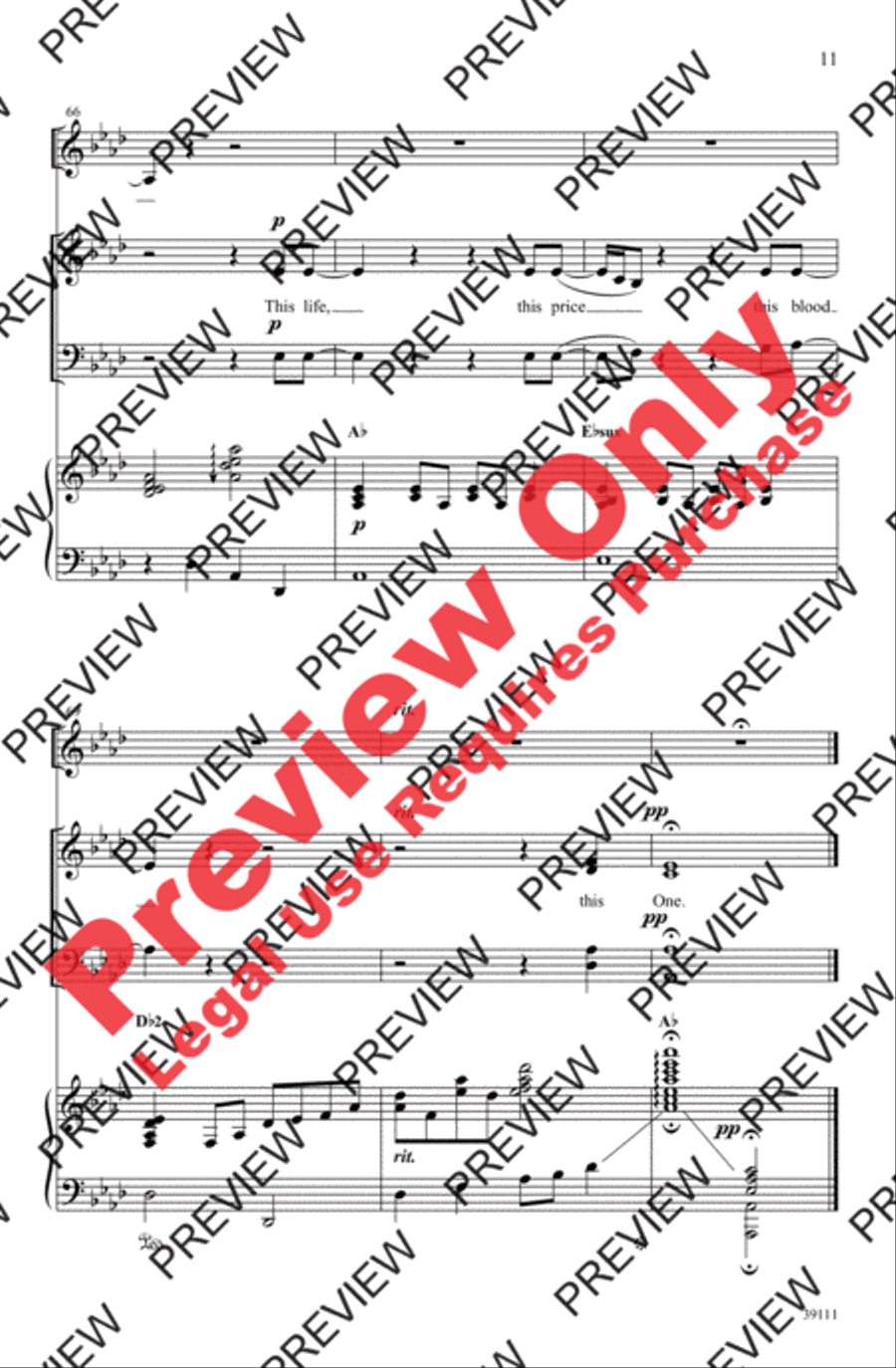 This Blood 4-Part scores gallery preview page 11