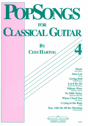 Popsongs For Classical Guitar 4
