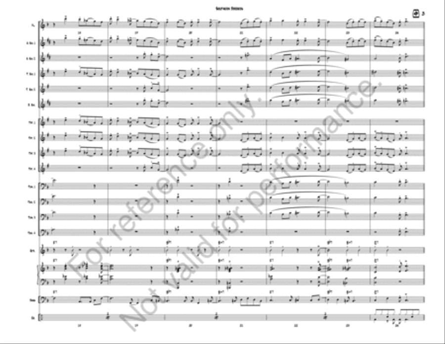 Southern Borders Jazz Ensemble scores gallery preview page 5