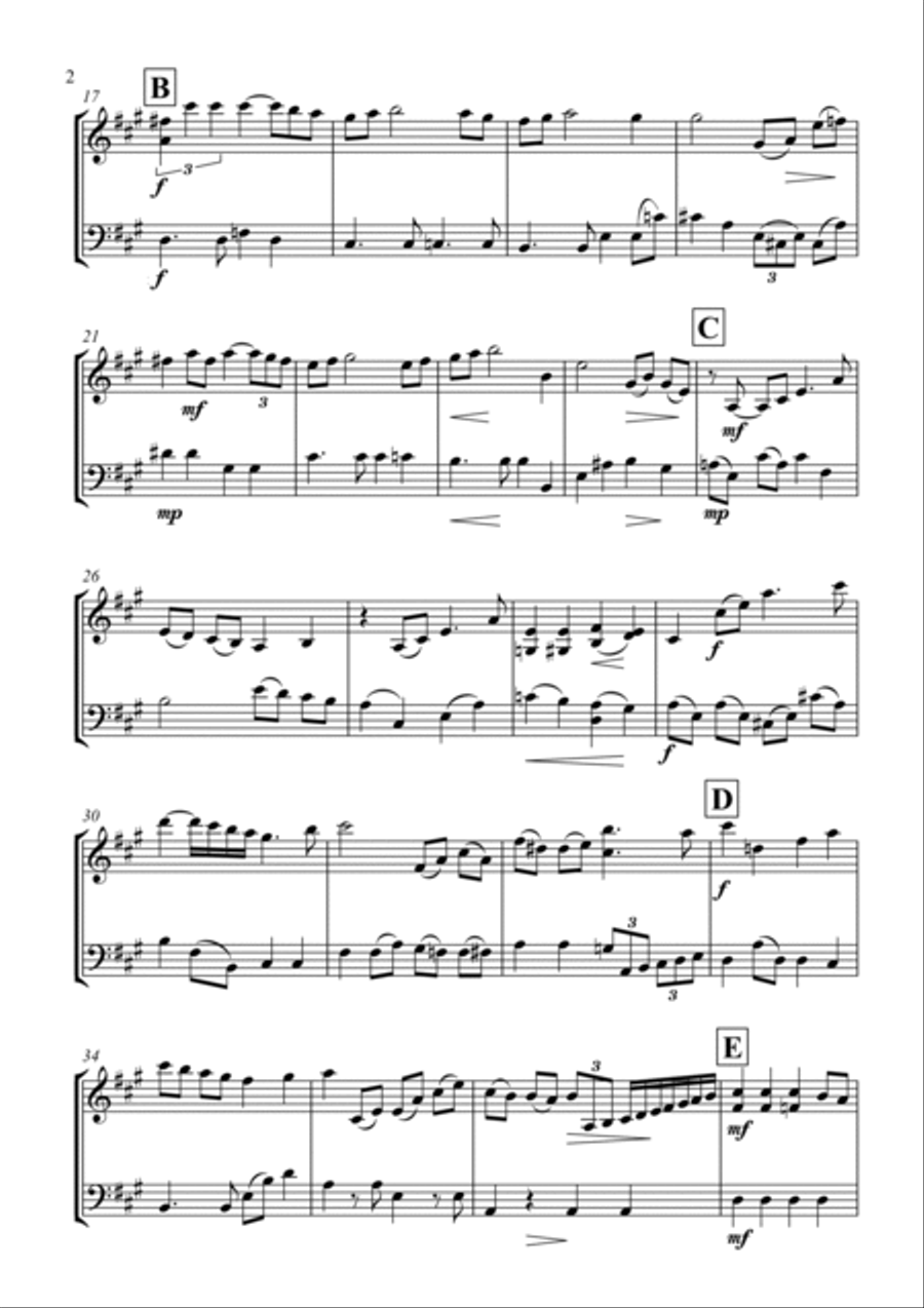 Have Yourself A Merry Little Christmas Have Yourself A Merry Little Christmas String Duet scores gallery preview page 4