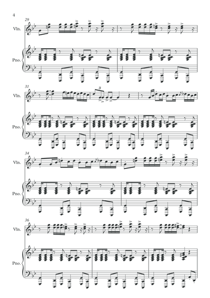 Cumbia Op.22 (Violin & Piano Version)