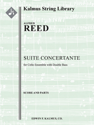 Suite Concertante for Cello Ensemble with Double Bass