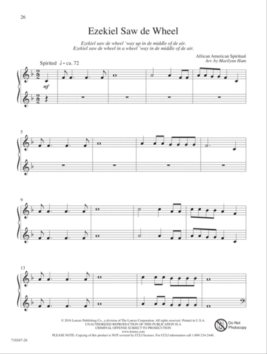 Great Day! Great Day! Piano Solo scores gallery preview page 15