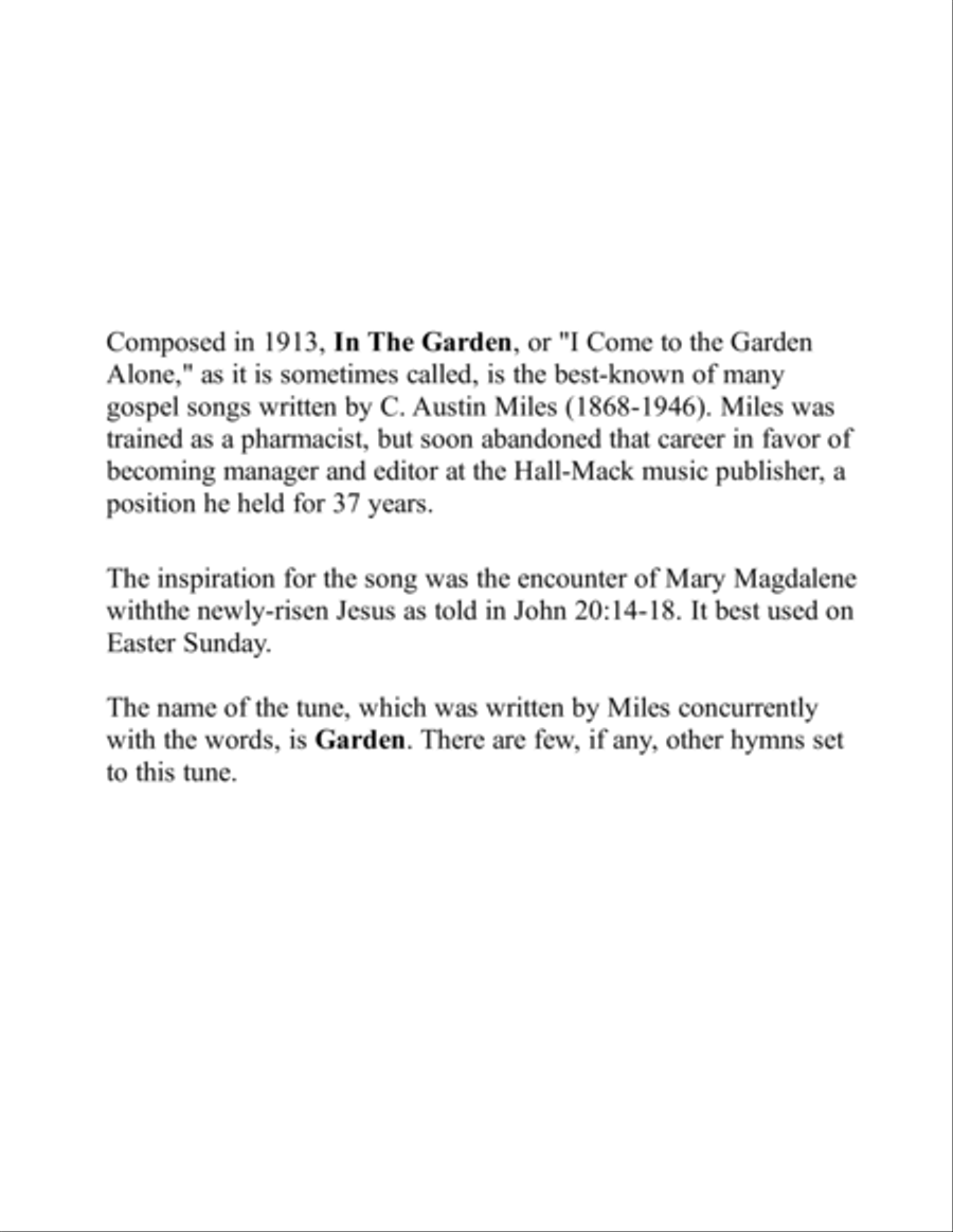 In the Garden Brass Duet scores gallery preview page 6