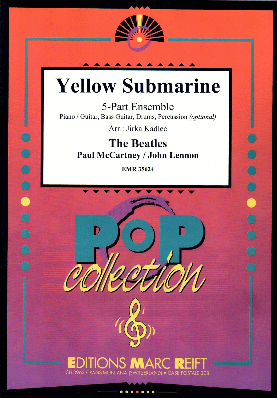 Yellow Submarine Concert Band scores gallery preview page 1